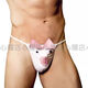 Sexy thong for men, special for couples to have sex, temptation pants, physiological penis, jj set, trendy cute piggy, white cute piggy, one size fits all 80-130Jin Jin is equal to 0.5kg