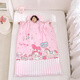 Yalu Category A Kuromi Melody All-in-one Sleeping Bag Baby Velvet Sheet Dual-Purpose Thin Padded Sheet for Girls, Medium and Large Children Split-Type Detachable Sleeping Bag-Melody Trojan Warm Velvet Beanie Double-sided Partitioned Neck Pillow