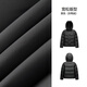 Semir 90 down jacket women's three-proof anti-static 2025 winter turtle back silhouette mid-length warm jacket 109725113002