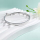 Beijing Gold Trading Center Co., Ltd. Platinum Health Blessing Bag Gourd Crushed Ice Bracelet About 32g