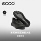 ECCO outdoor sports shoes for men 25 years of hiking cross-country lace-up casual shoes Aotu 824334 HL black 82433451094 40 (255mm)