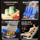 AUX massage chair for home use 2025 new full-body fully automatic space capsule zero gravity top ten brands multi-functional intelligent electric massage sofa chair birthday gift for parents Mid-Autumn Festival top flagship model丨smart voice waist and leg hot compress foot roller millet white