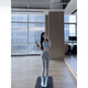Kangaroo (DAISHU) high-looking yoga clothing suit for women 2025 new high-end Pilates training vest summer fitness clothing top suit light blue top + light gray pants M (95-105Jin Jin equals 0.5 kg)