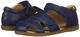 Stride riteStride Rite Unisex Kids Emerson Boys' Toe Sandals, Blue Navy 4 M US Toddler