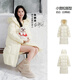 Semir Chen Duling 90 down jacket women's long detachable big fur collar sweet coat 25 winter 109725113006