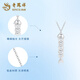 Lao Fengxiang PT950 platinum fish pendant for women 2025 new platinum necklace Mid-Autumn Festival gift for girlfriend and wife PT950 platinum fish necklace about 7.2g