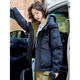 YAYA (YAYA) down jacket for men and women short 2025 winter new casual thickened large size white duck down work jacket for small people 6837 Khaki S Recommended 110Jin Jin is equal to within 0.5 kg
