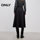 ONLY 2025 autumn woolen wide fabric A-line umbrella skirt long skirt skirt for women|125316017