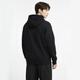 Nike NIKE Men's Knitted Velvet Hooded Jacket Simple and Versatile Sportswear FN3862-010 Black M