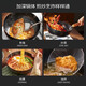 Zhang Zhuangyuan authentic handmade Zhangqiu big belly pot iron pot official flagship store home cooking pot uncoated non-stick frying pan 28CM