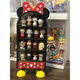 Japan imported cute miniature food and toy blind box model display cabinet Mickey + base