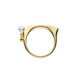 Mikimoto ladies ring Dinner dinner series light luxury diamond pearl K gold pinky ring for girlfriend PR1541K No. 1