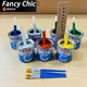 FANCYCHIC Brand Big Red Black Green Small Can 04 Medium Paint Text Complementary Color Drawing Paint Shiny Oil Order Free Paint Brush Red-Bottle (90g)