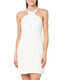 Halston Women's Diletta Dress Sequin/Crepe Chalk 8