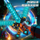 MAILE KID Minecraft Automatic Retractable Diamond Sword Children's Electric Sound and Light Toys as Birthday and New Year Gifts for Boys and Girls