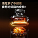 New model made by Jingdong, upper and lower dual heat sources, air fryer with large visual window, multi-functional electronic touch, practical for home use 6.5L large capacity metal cavity AF-6004MT-3C