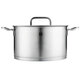 Zwilling German ZW-C128 double-layer thickened stainless steel double-eared deep-burning pot stew pot soup pot steamer wok non-stick pot Zwilling ZW-C131 24cm deep-burning pot