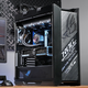 ASUS rog family bucket 5090 9800x3d host 5080 host 5070ti E-sports game live broadcast DIY desktop assembly computer complete machine R7 9800x3d host + RTX5080丨four