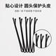 Hair clip clip black one-word clip for broken hair small clip makeup artist fixed hair U-shaped clip hair accessories hair clip 5.5cm black clip 50 pieces random style 1 pack
