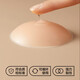 Can be repeated 120 times, anti-bump nipple nipple nipple patch, women's wedding dress, ultra-thin silicone bra, invisible areola, one pair (2 pieces)