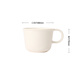 MUJI Stoneware Mug Water Cup New Desktop Coffee Cup with Handle White S 330ml