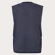 OAKLEY Men's Vest Warm Windproof Workwear Nylon Outdoor Cycling Vest Casual Graphite One Size | SMALL