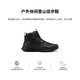 ECCO's 25th autumn and winter new BOA knob grip non-slip high-top mountaineering sneakers Aotu 824344 black 41