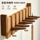 Quanyou Home Furnishing style solid wood piano key hook storage rack wall hanger wall hook entry key rack KD