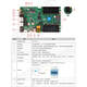 Gray scale HDC16L full color high gray LED control card WIFI network port supports video display HD-C16L
