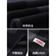 Hengyuanxiang plaid wool scarf men's black 2025 new autumn and winter scarf men's scarf high-end versatile WJ005-221 white and black