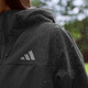 Adidas waterproof, windproof and warm casual velvet hooded jacket for men and women in autumn and winter Adidas light sports black L