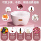 Xia Xin facial steamer, hot spray facial steamer, humidifying and hydrating artifact, nano sprayer, household facial beauty instrument, hydrating, opening pores, detoxifying and fumigating, gift for ladies, exclusive version - elegant powder, negative ion oxygen generating large mist + can add fruits and vegetables
