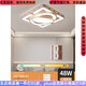 YA ZIZILN OPRI official master bedroom lamp 2025 living room LED ceiling lamp children's room lamp Zhongshan lamp full spectrum spaceship-60 square cm three colors