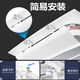 Air conditioner windshield, air conditioner air outlet windshield, anti-direct blow ceiling ceiling machine universal wind deflector, complete set of 4 pieces of one-piece panels, 60CM angle adjustable, waterproof cotton included