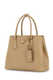 PRADA Saffiano Handbag Beige One Size