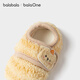 Bala Bala One baby floor socks non-slip glue winter plus velvet warm socks toddler cute 209425172202