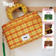 Tagi. Hadou cosmetic bag callme toiletry bag waterproof large capacity portable storage bag New Year gift-citrus cookies