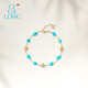 CIGA LONG flying swallow pattern turquoise necklace and bracelet new product series new Chinese style jewelry flying swallow pattern turquoise bracelet