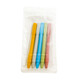 Rocket Silicone Teether Food Grade Hollow Tube Baby Oral Molar Stick Bite Glue Can Be Boiled Mung Bean Color 1 Pack