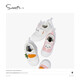 Snafy Baby Toddler Shoes 2025 Spring and Autumn New Children's Shoes Little Girls Non-Slip Girls' Single Shoes Angora White 21