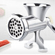 Xushansi multifunctional hand-operated meat grinder household small sausage enema machine grinds meat stuffing, garlic paste, pepper grinding powder, pressed noodles and chopped vegetables No. 12 basic model - only enema without blade cutter plate