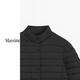 Massimo Dutti Spring and Summer New Product 2026 Women's Casual Style Daily Warm Down Jacket 06761303 Black XS (165/84A)