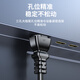 Shengwei computer monitor host power cord three-hole three-core with 3C safety certification at the end, suitable for desktop rice cookers, printers and televisions 1 meter APT0010G