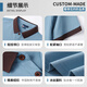 Weicai Die Ice Silk Cleaner Workwear Short Sleeve Customized Summer Property Hotel Room Housekeeping Cleaning Aunt Special Workwear MS9905-Blue Gray Short Sleeve Top + LS Elastic Pants 3XL