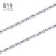 Chow Sang Sang Pt950 platinum necklace platinum chain clavicle chain for men and women 71738N priced 45cm - 6.12g (including labor cost 480 yuan)
