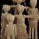 Scarecrow handmade weaving craft Halloween props Scarecrow small size about 18 cm, one for men and one for men
