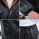Winter thickened velvet leather jacket for driving, windproof and warm leather suit for men, loose leather pants, cold-proof leather cotton jacket, thickened knee pad suit, removable hood, leather jacket + straps, elastic waist, waist protector, knee leather pants, winter 2XL 2XL small and medium size 130-145Jin Jin is equal to 0.5kg