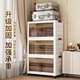 Nafenai Folding Storage Cabinet Thickened Living Room Snack Storage Cabinet Bedroom Bedside Storage Cabinet Clothing Organizing Box Baby Wardrobe 50 Sides Wide Internet Popular Gray Translucent 5-Layer Value Recommendation Hot-Selling