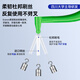 Hao Chi Shu interdental brush orthodontic brace gap cleaning periodontal cleaning medium size 0.6mmL type 20 pieces reusable