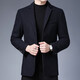 MAGIOPY high-end luxury brand suit jacket men's new woolen wool men's business casual simple thickened coat men's red M 170